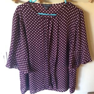 Primark maroon blouse